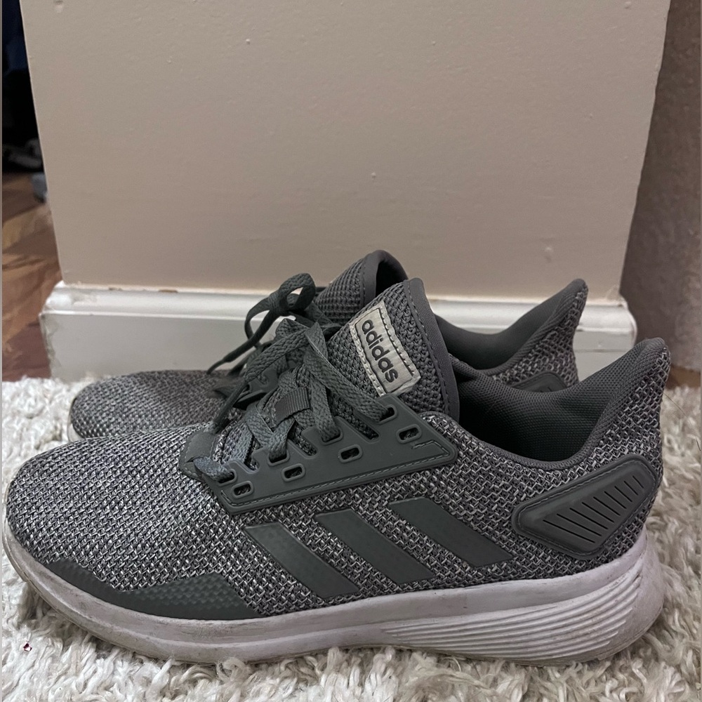 Adidas Gray Athletic Shoes